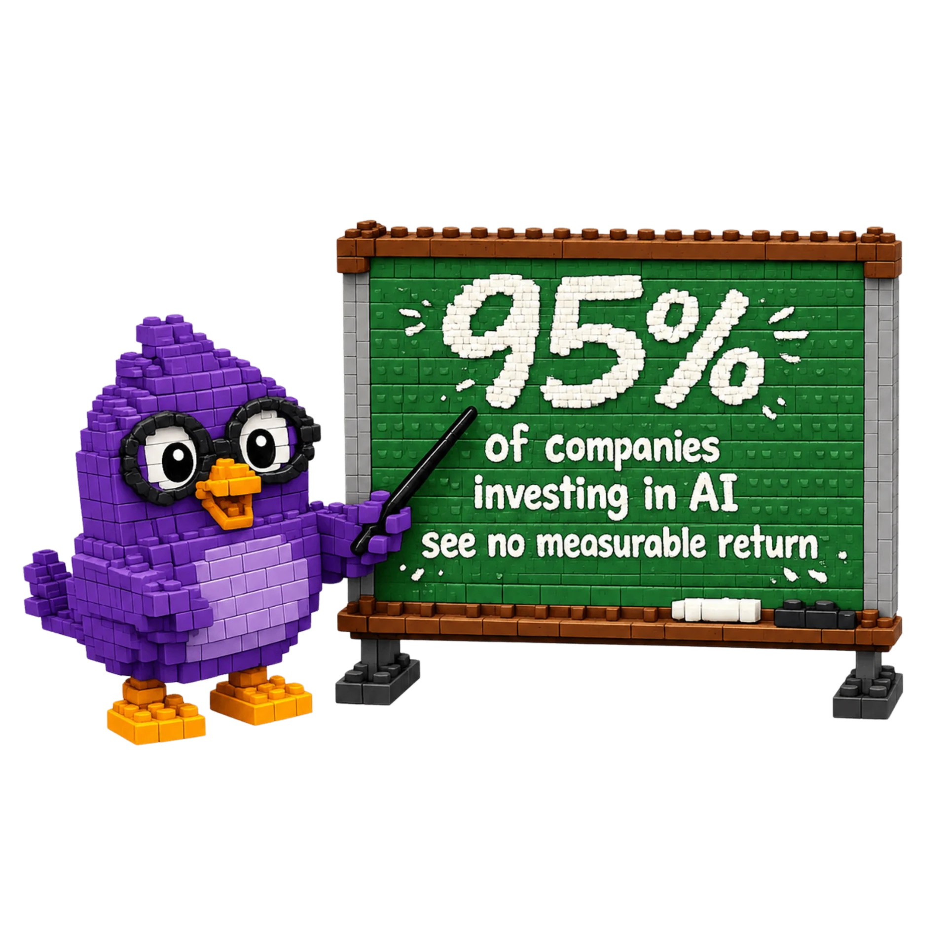 95% of companies investing in AI see no measurable return